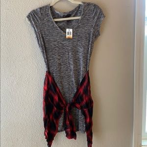 Material Girl Small Shirt-Dress